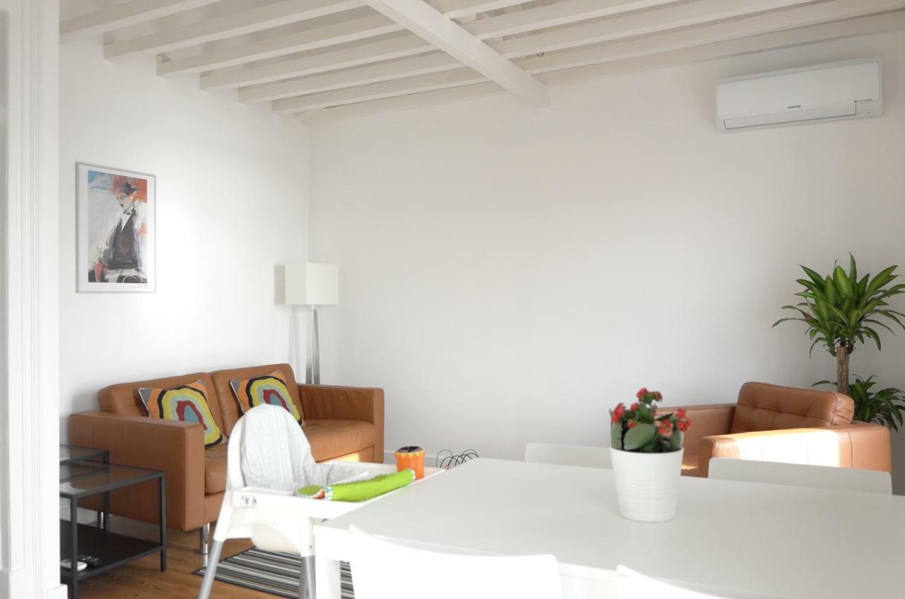 Ferienwohnung Ocean View Penthouse Paço de Arcos Exterior foto