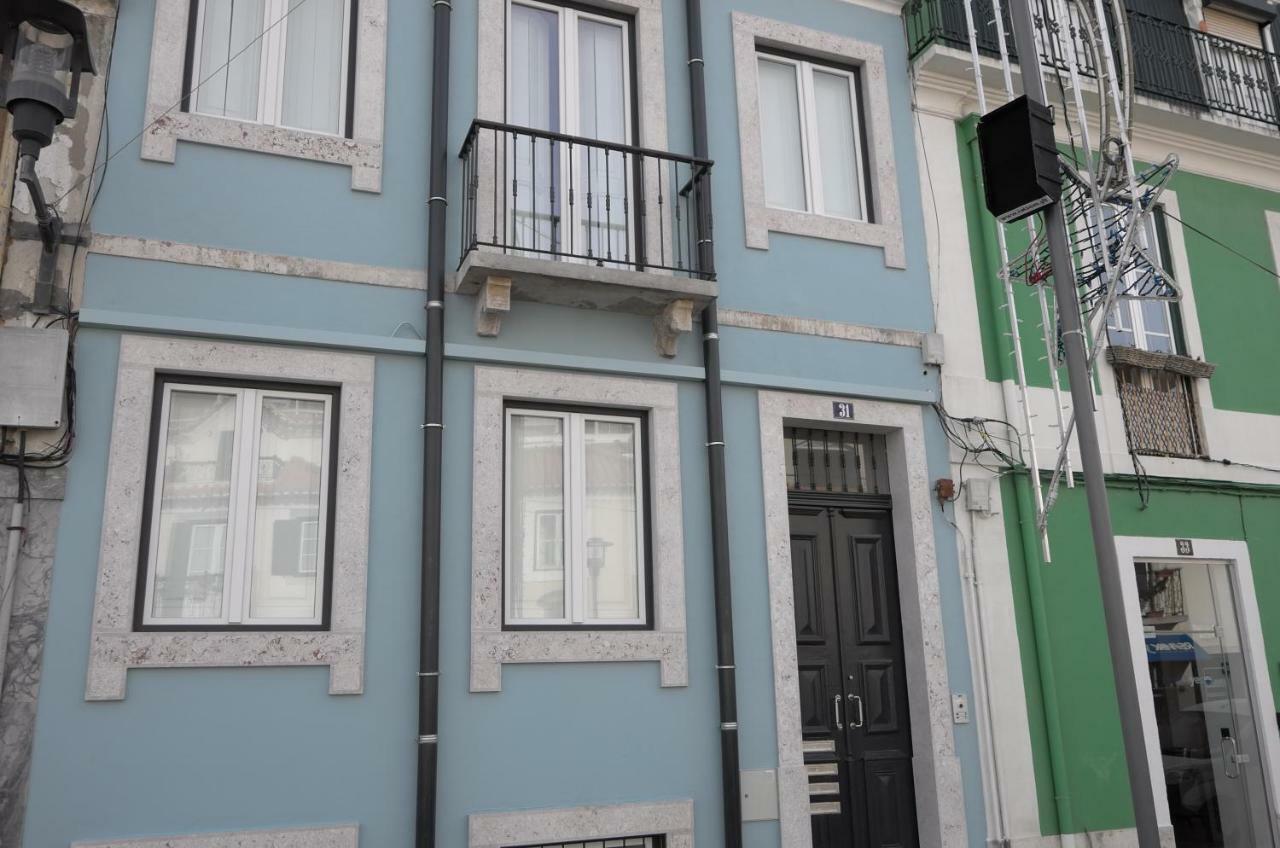 Ferienwohnung Ocean View Penthouse Paço de Arcos Exterior foto